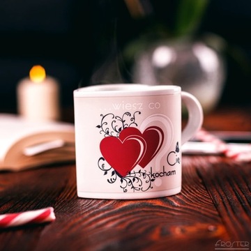 Удивительная волшебная чашка в коробочке «Я люблю тебя».