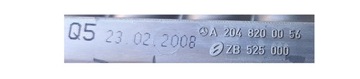 MERCEDES W204 SEDAN SVĚTLO STOP A2048200056 #