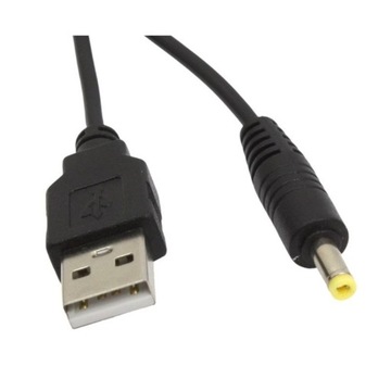 Kabel USB do PSP Slim 2000 3000 Fat 1000 4.0x1.7mm