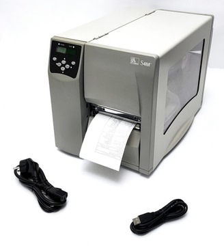 Термотрансферный принтер Zebra S4M (USB/RJ-45/COM)
