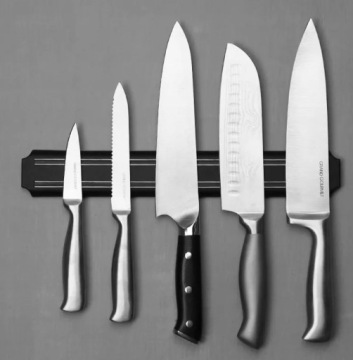 МАГНИТНАЯ ПОЛОСКА ДЛЯ НОЖЕЙ, НОЖНИЦ, Посуды, 33 см