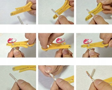 СЕТЕВОЙ ТЕСТЕР СТРИППЕР RJ45 Щипцы