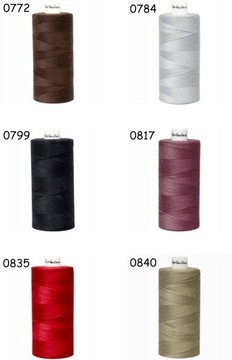 НИТЬ LuxTextil НИТЬ НА ТАЛИИ 80Е ДЛЯ МАШИННОЙ ШВЕЙКИ, РУЧНОЙ ОВЕРЛОК, ПРОЧНЫЙ