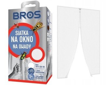 Siatka na Owady Magnetyczna na Drzwi Biała 80-100 x 210-220 cm