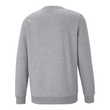 МУЖСКАЯ ТОЛСТОВКА PUMA ИЗ ХЛОПКА ESS SMALL LOGO CREW, СЕРАЯ, размер L