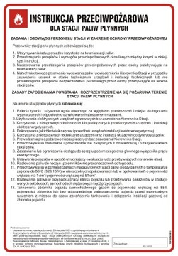 Instrukcja p.poż dla stacji paliw płyn. DB006DNHN