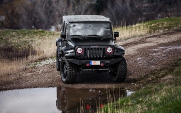 Рамка номерного знака маленькая JEEP 1 шт. США JDM.