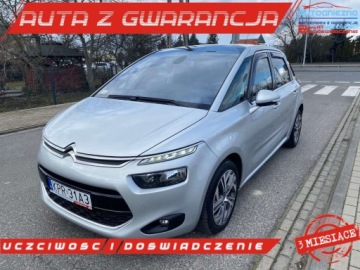 Citroen C4 Picasso II Picasso 1.6 BlueHDi 120KM 2016 Citroen C4 Picasso LEDY AUTOMAT PARKTRONIC KAMERA COFANIA NAWIGACJA 1.6