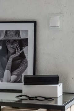 SIMON 54 NATURE Одинарная деревянная рама DRN1/85 Kontakt-Simon