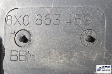 AUDI A1 SPORTBACK BAGAŻNIK BOCZEK + DYWAN 8X4867761B 8X4867762B 8X0863459 8