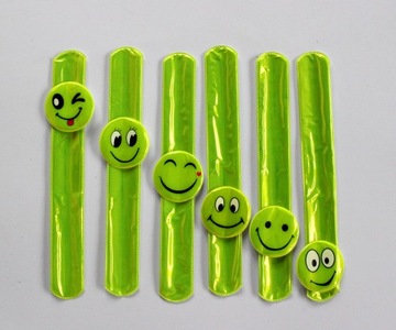 СВЕТООТРАЖАЮЩАЯ ЛЕНТА С УЛЫБКАМИ 22СМ