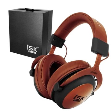 ISK MDH8500 SŁUCHAWKI NAUSZNE ZAMKNIĘTE STUDYJNE PROFESJONALNE 60 OHM JACK