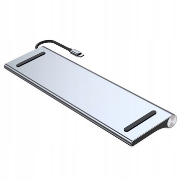 ДОК-СТАНЦИЯ ДЛЯ НОУТБУКА 12-в-1 USB-C HDMI LAN VGA SD WIREWAY ДЛЯ APPLE MAC
