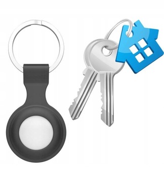 ЧЕХОЛ-БРЕЛОК-КУЛОН для APPLE AIRTAG BLACK