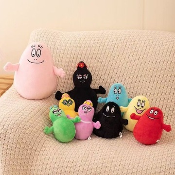 9SZT. Cartoon Barbapapa pluszowe zabawki miękkie