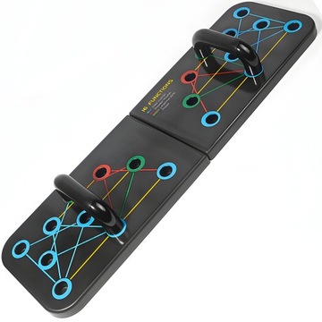 ДОСКА ДЛЯ ПУШ-АП + РУЧКИ ДЛЯ ПУШ-АП 13 В 1