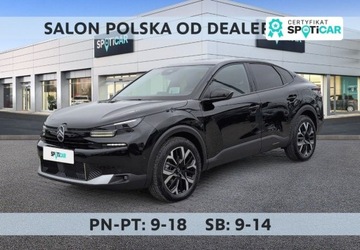 Citroen 2025 Citroen C4X C4 X 1.2 mHEV Max eDCT6 SalonPL Nowy Model Bogata Wersja Od Re