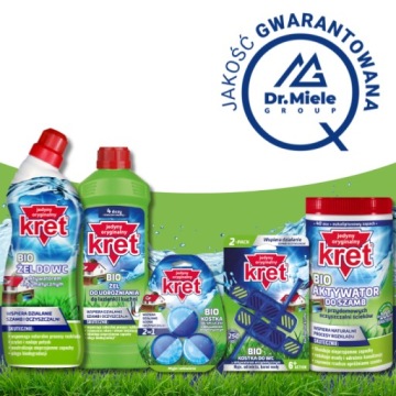 KRET BIO Pipe Gel Hair Sediment Fats Supports Septic Tank Performance 500g