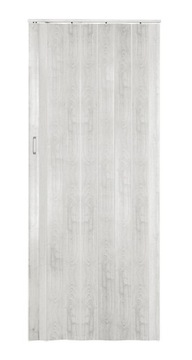 Раздвижные гармонии двери ПВХ ПВХ ST2A Black 83 см