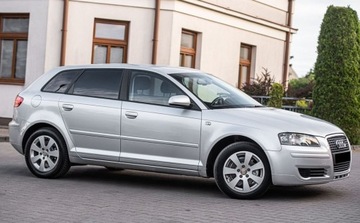 Audi A3 8P Hatchback 3d 1.9 TDI 105KM 2005 Audi A3 Sportback 1.9TDI 105KM Climatron Alu Full Serwis Aso NOWY ROZRZAD, zdjęcie 2