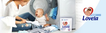 Lovela для детей, гипоаллергенные капсулы для стирки белого и цветного белья, 60 шт.