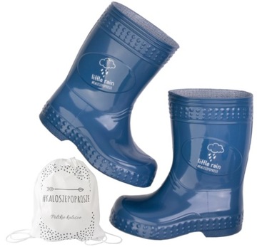 KALOSZE DLA DZIECI 19/20 - 13,5CM KALOSZE POPROSZE