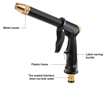 ГИБКИЙ САДОВЫЙ ШЛАНГ премиум-класса + ПИСТОЛЕТ 5 м