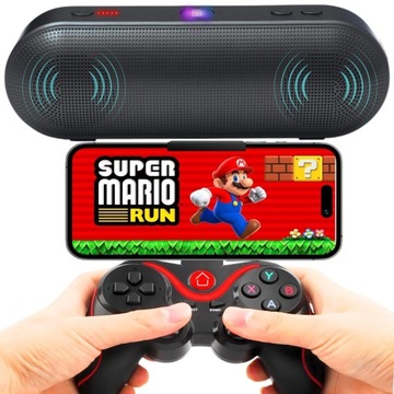 Gamepad bezprzewodowy Android TV PC IOS PAD do telefonu Głośnik Bluetooth