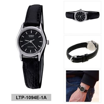 Casio Męski zegarek kwarcowy LTP-1094E-1A,