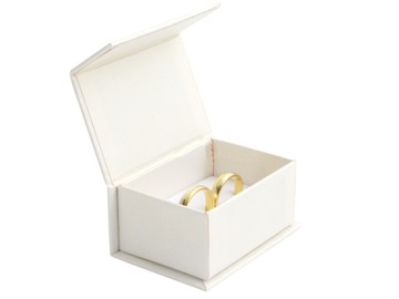 Ozdobne pudełka pudełko obrączki kolczyki spinki