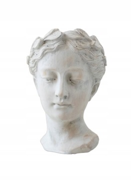Doniczka/Osłonka .H-16cm.Antyczna głowa.
