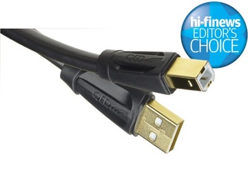 QED USB A-B Performance - przewód USB 2.0 A/B 3m