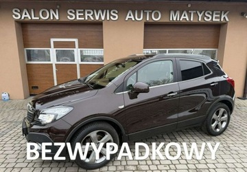 Opel Mokka I SUV 1.4 Turbo ECOTEC 140KM 2014 Opel Mokka 1,4 140KM Klimatyzacja Navi 2xPDC Serwis 1.4 Benzyna 140KM