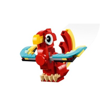 LEGO Creator 3 в 1 — Красный дракон, Феникс или Рыба (31145)