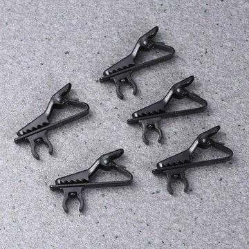 MIKROFON MINI LAPEL STAND CLIP KLIPSY PERKUSYJNE