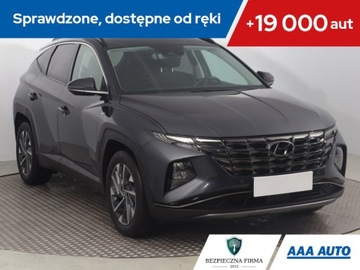 Hyundai Tucson IV SUV 1.6 T-GDI 48V 150KM 2022 Hyundai Tucson 1.6 T-GDI 48V MHEV, Salon Polska