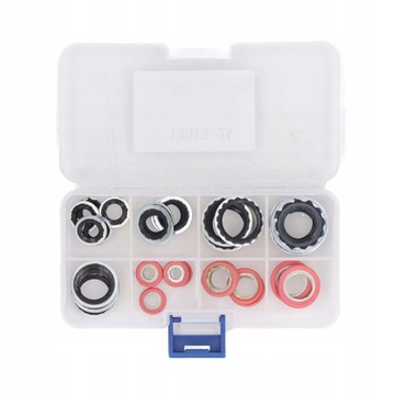 НАБОР УПЛОТНИТЕЛЬНЫХ КОЛЬЦЕВ СИСТЕМЫ КОНДИЦИОНИРОВАНИЯ ВОЗДУХА, 40 ШТ. УПЛОТНИТЕЛЬНОЕ КОЛЬЦО ПРОКЛАДКИ СИСТЕМЫ КОНДИЦИОНЕРА