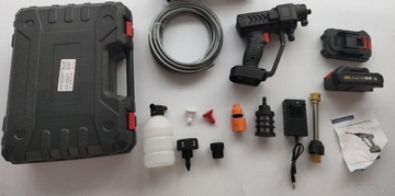 АККУМУЛЯТОРНАЯ МАШИНА ДАВЛЕНИЯ 2*АККУМУЛЯТОРНАЯ 24В 30БАР 300ВТ ФОРСУНКИ 6 В 1