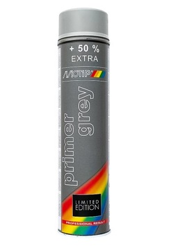 PODKŁAD SZARY MOTIP LAKIER AKRYL FARBA SPRAY 600ML