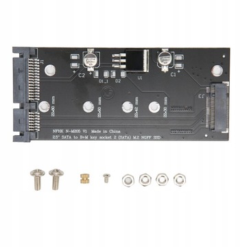 SATA M.2 SSD na kartę adaptera SATA stabilna