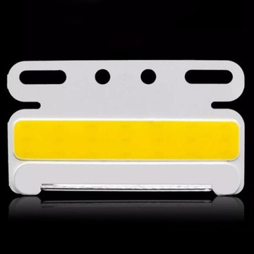 Основание из сплава со светодиодным боковым маркером 24 В. Простая установка. Автоматический эффект белого света