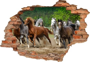 FOTOTAPETA 3D SAMOPRZYLEPNA naklejka 3d Konie 237