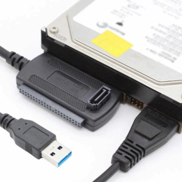 АДАПТЕР 3,5 2,5 ДИСК CD ATA SATA IDE НА USB + БЛОК ПИТАНИЯ
