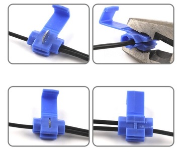 ЭЛЕКТРИЧЕСКИЕ БЫСТРОРАЗЪЕМНЫЕ СОЕДИНИТЕЛИ НАБОР ИЗ 50 ЭЛЕКТРИЧЕСКИХ РАЗЪЕМОВ