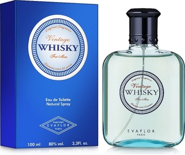 EVAFLOR WHISKY VINTAGE WODA TOALETOWA 100ML DLA MĘŻCZYZN