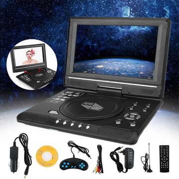 ПОРТАТИВНЫЙ АВТОМОБИЛЬНЫЙ DVD-ПЛЕЕР 7,8 ДЮЙМА С ТВ/FM/USB