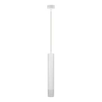 LAMPA SUFITOWA WISZĄCA SOPEL LED TUBA EYE BIAŁA GLAMOUR NOWOCZESNA