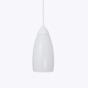 Klosz 4327 do lamp i żyrandoli - E14 szkło białe