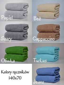 ZESTAW RĘCZNIKÓW KĄPIELOWYCH W SKRZYNECZCE DLA BABCI I DZIADKA 140X70 HAFT