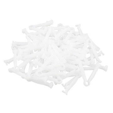 Zacisk do pępowiny 100 szt. Jednorazowy plastikowy klips do pępowiny dla świni